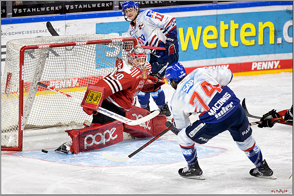 PENNY DEL - Viertelfinale;  Koelner Haie - Adler Mannheim; Koeln, 17.03.2023